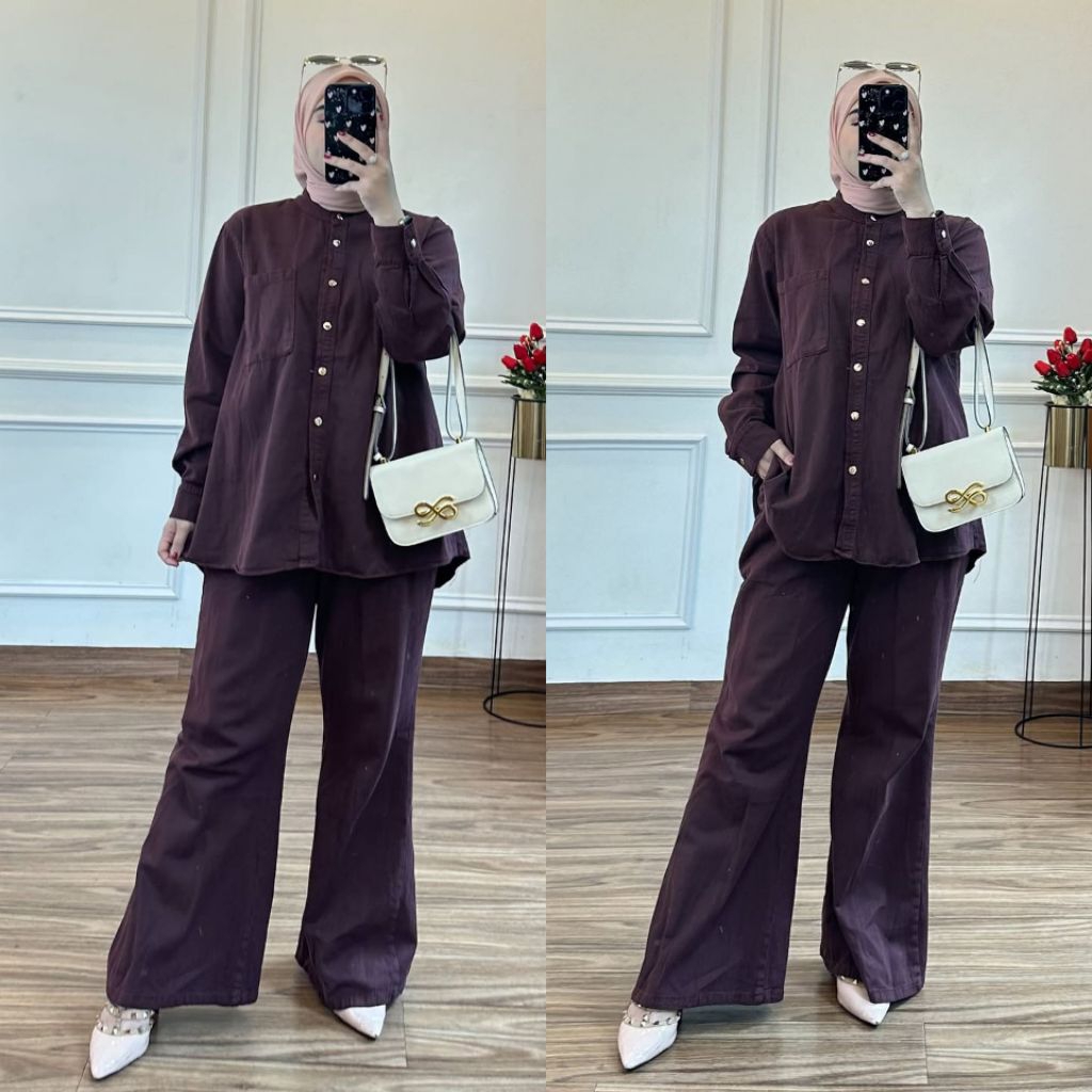 Oneset Viral/Setelan Viral/Setcel Viral/One Set Jeans Viral/Setcel Jumbo/Oneset Jumbo/One Set Hanper