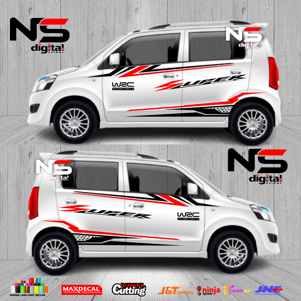 Stiker Sticker mobil karimun wagon r stiker body mobil karimun stiker mobil wagon r