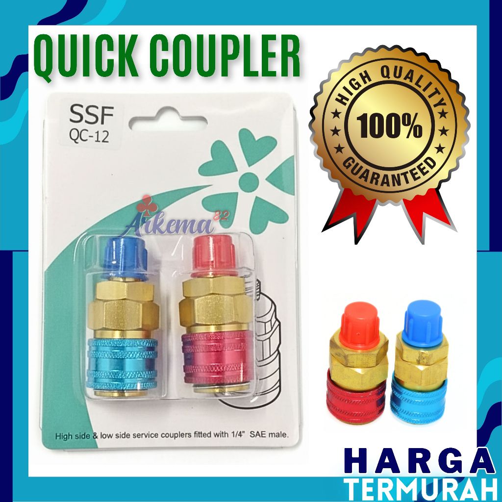 QUICK COUPLER | ADAPTER PENGISIAN FREON AC MOBIL | SAMBUNGAN AC MOBIL | ALAT PENGISIAN FREON MOBIL |