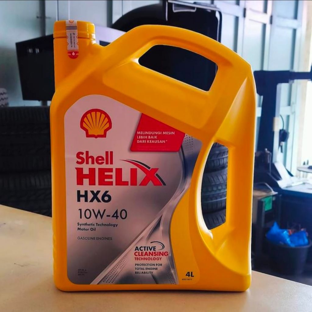 Oli mobil Shell HX6 10W-40 bensin