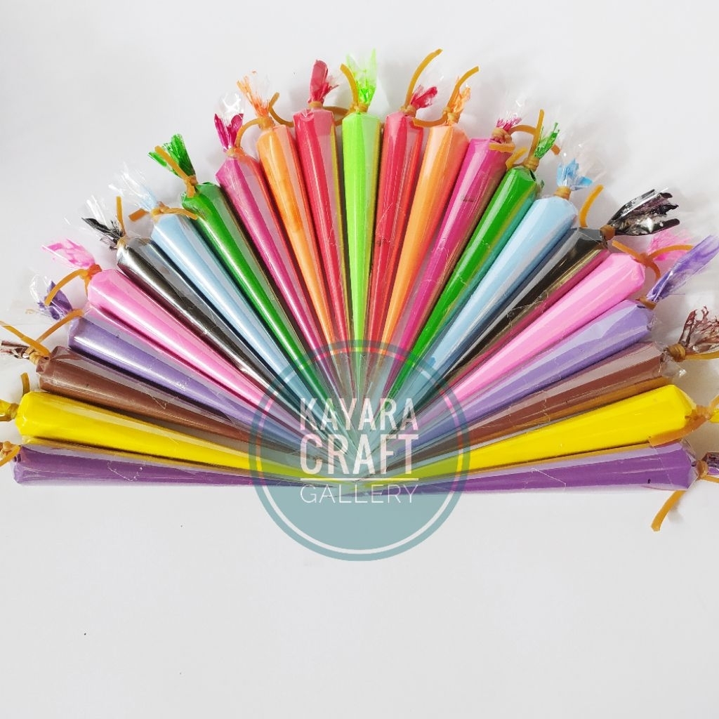 Tinta Timbul Kain Flanel/Cat Timbul dop Kerajinan DIY