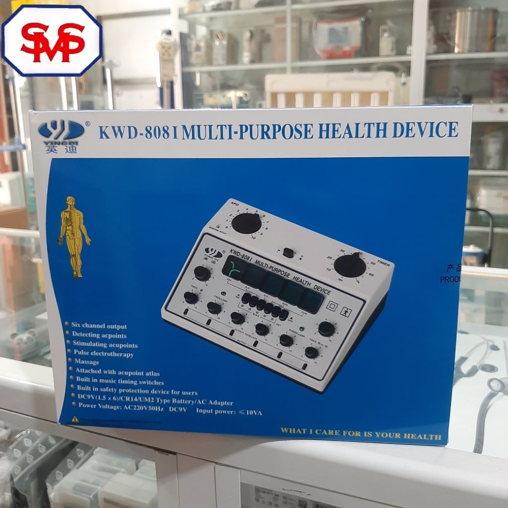 Alat Akupuntur KWD-808 YING DI / KWD Biru