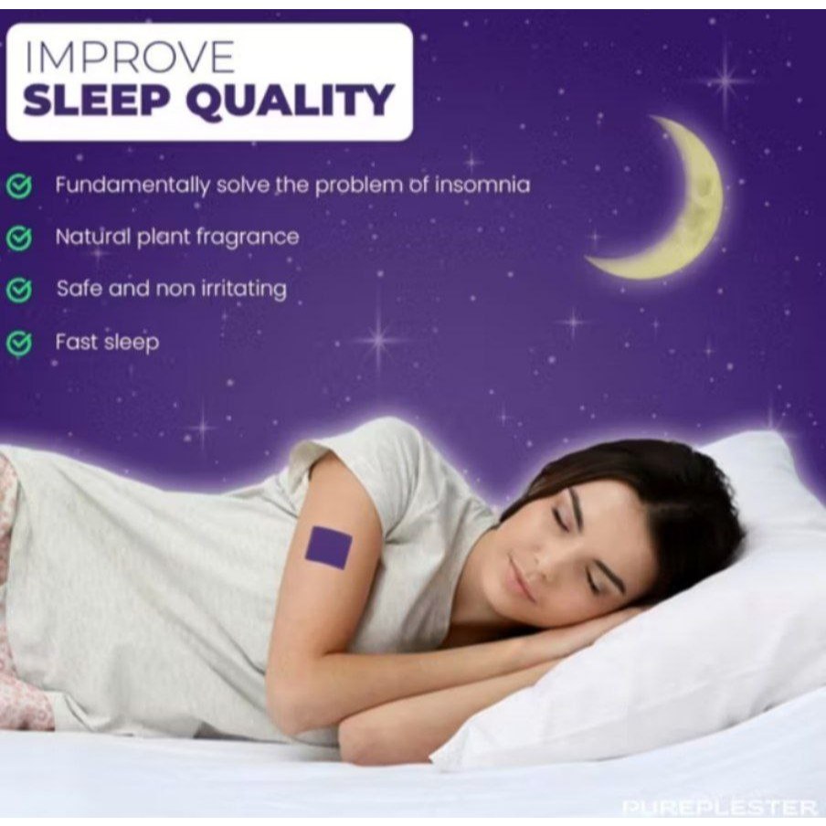 Plaster tidur anti insomnia / plester tidur