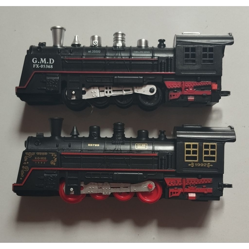 Loko Sound Kereta Api Railking Plus Loko Roda Merah