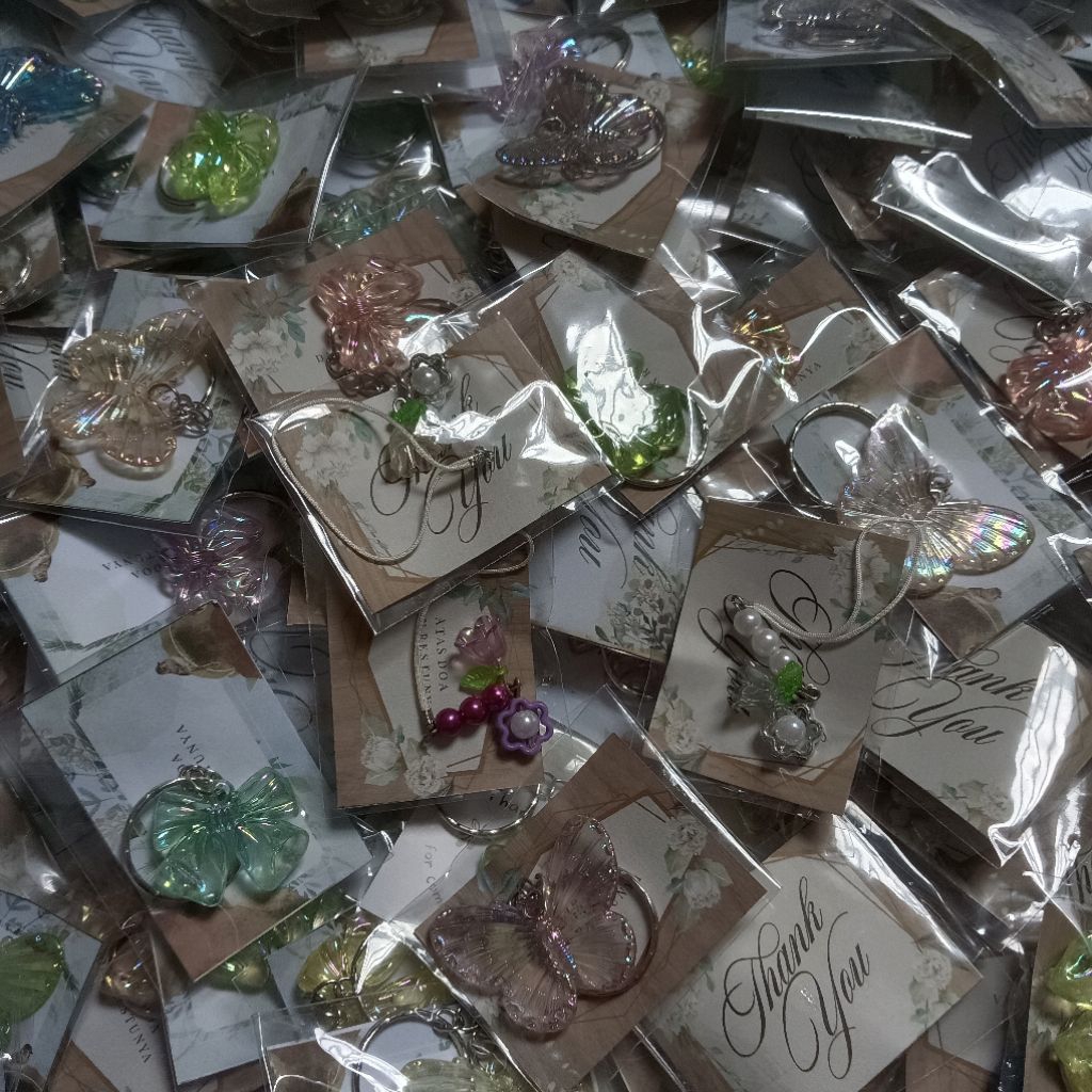souvenir gantungan kunci murah 100pcs