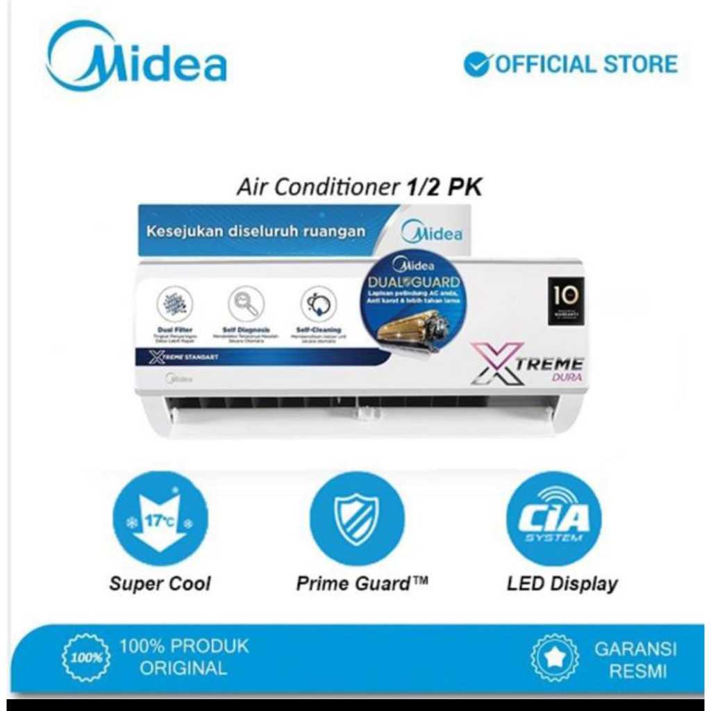 MIDEA AC 1/2PK STANDART MSFCE-05CRN2X