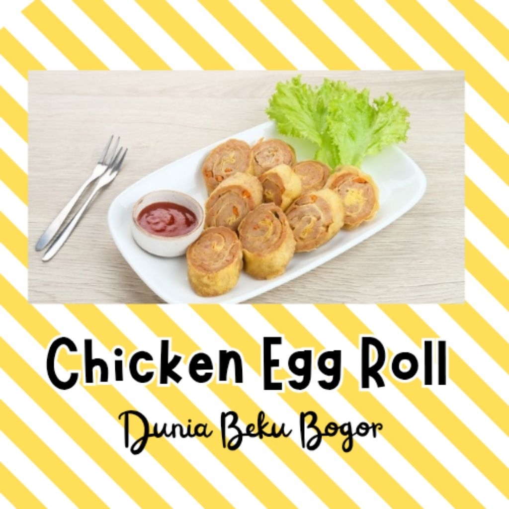 Bento Kasimura Chicken Egg Roll 3 Lonjor Halal BPOM - Egg Roll Chicken