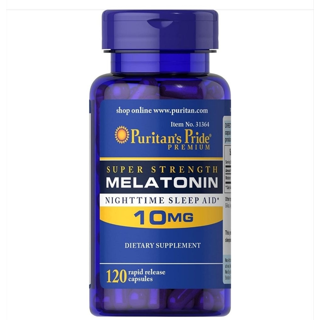 puritan's pride melatonin 10mg 120.capsules