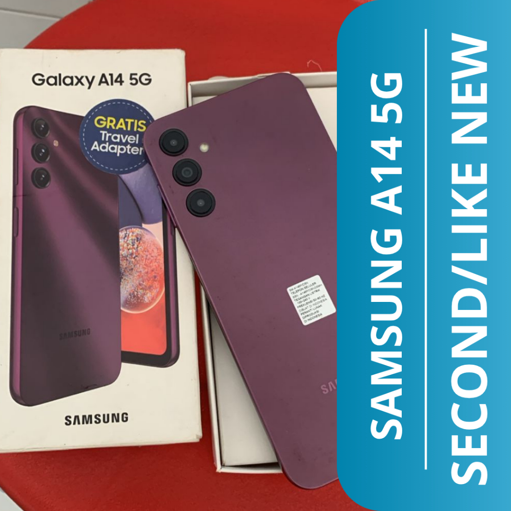 HP SECOND SAMSUNG A14 5G 6/128GB / SAMSUNG A14 5G HP SECOND