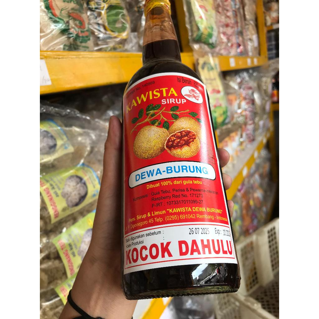 Sirup Kawista Cap Dewa-Burung Kawista Syrup Cap Dewa Burung Sirup Buah Kawista