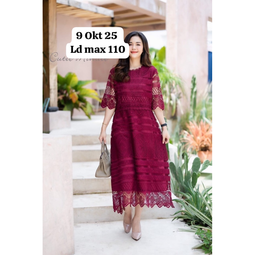 PREMIUM DRESS BROKAT BANGKOK CUTIE MINUTE