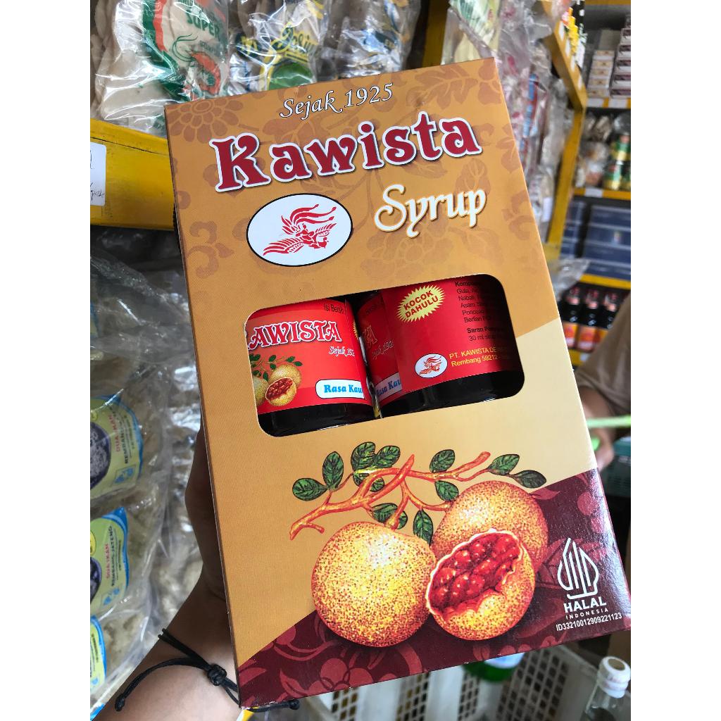 Paket 2 Botol Sirup Kawista Cap Dewa Burung Hampers Sirup Kawista Sirup Buah Kawista