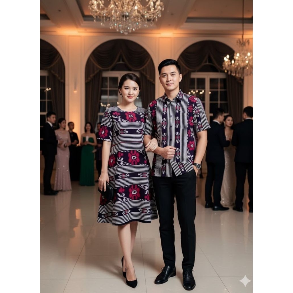 BAJU COUPLE TENUN FURING ADEM