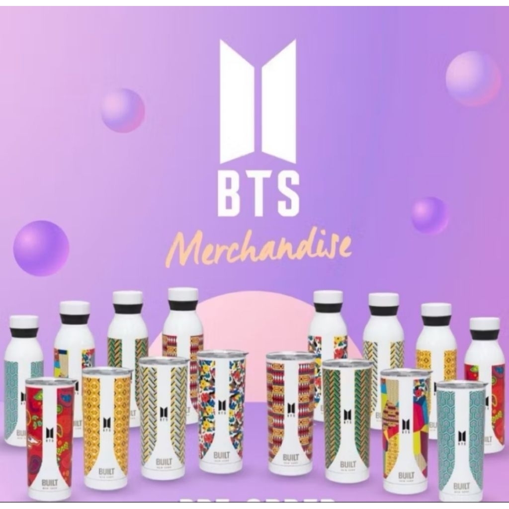 Official BTS x Built NY Bottle, Kopi Kenangan