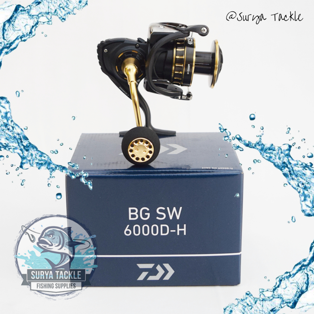 REEL SPINNING SALTWATER DAIWA BG SW 6000D-H