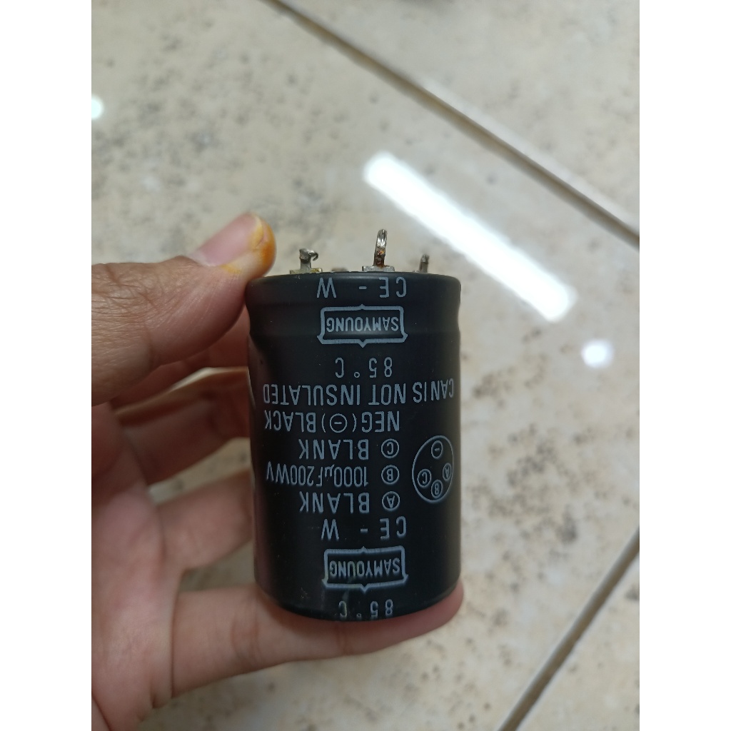 Elco Kapasitor 200V-1000UF Samyoung
