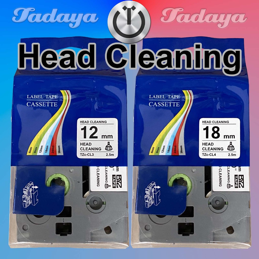 Label Tape TZe-CL3 TZe-CL4 Head cleaning OEM compatible brother P-Touch tape cleaner PT-D210 PT-H110