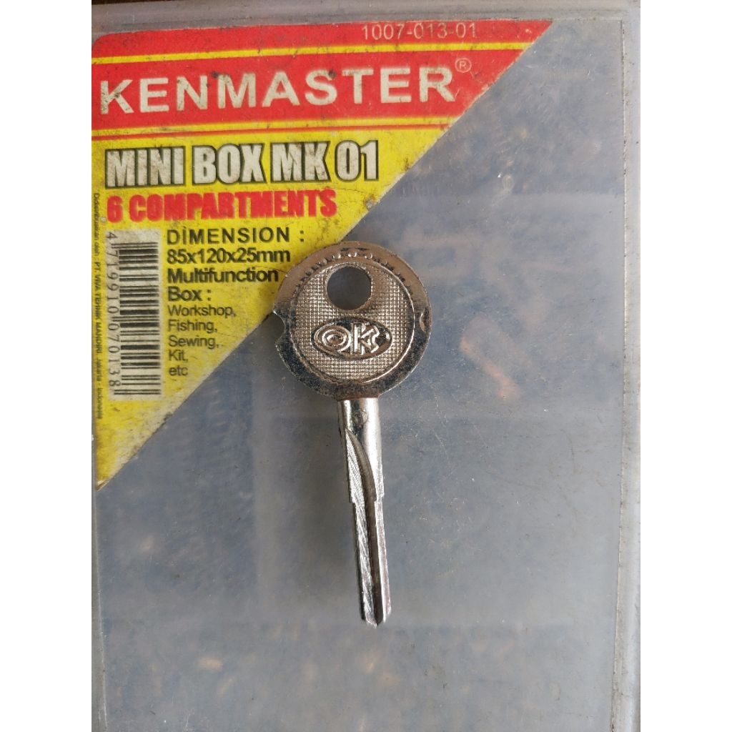 bahan kunci bintang kecil anak kunci gembok cakram