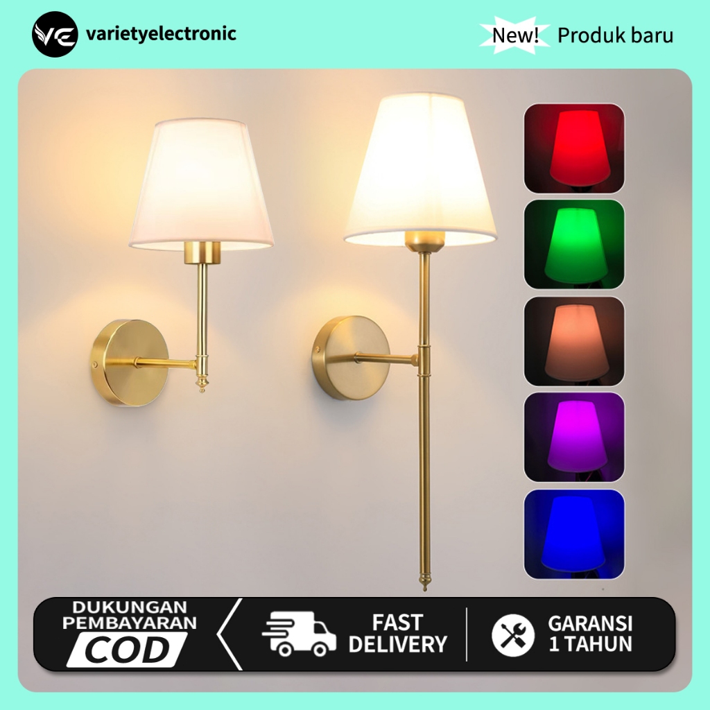 Lampu Dinding Wall Lamp Diameter / Lampu Dinding / Wall Lamp Classic Modern Tinggi