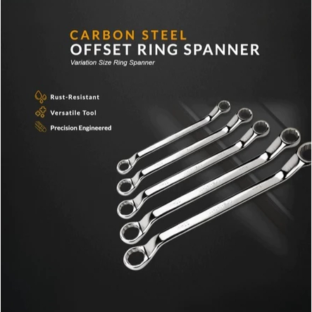 Kunci Konci Ring Sock Shock Key Wrench Konci Perkakas Reparasi Mobil Motor Serbaguna