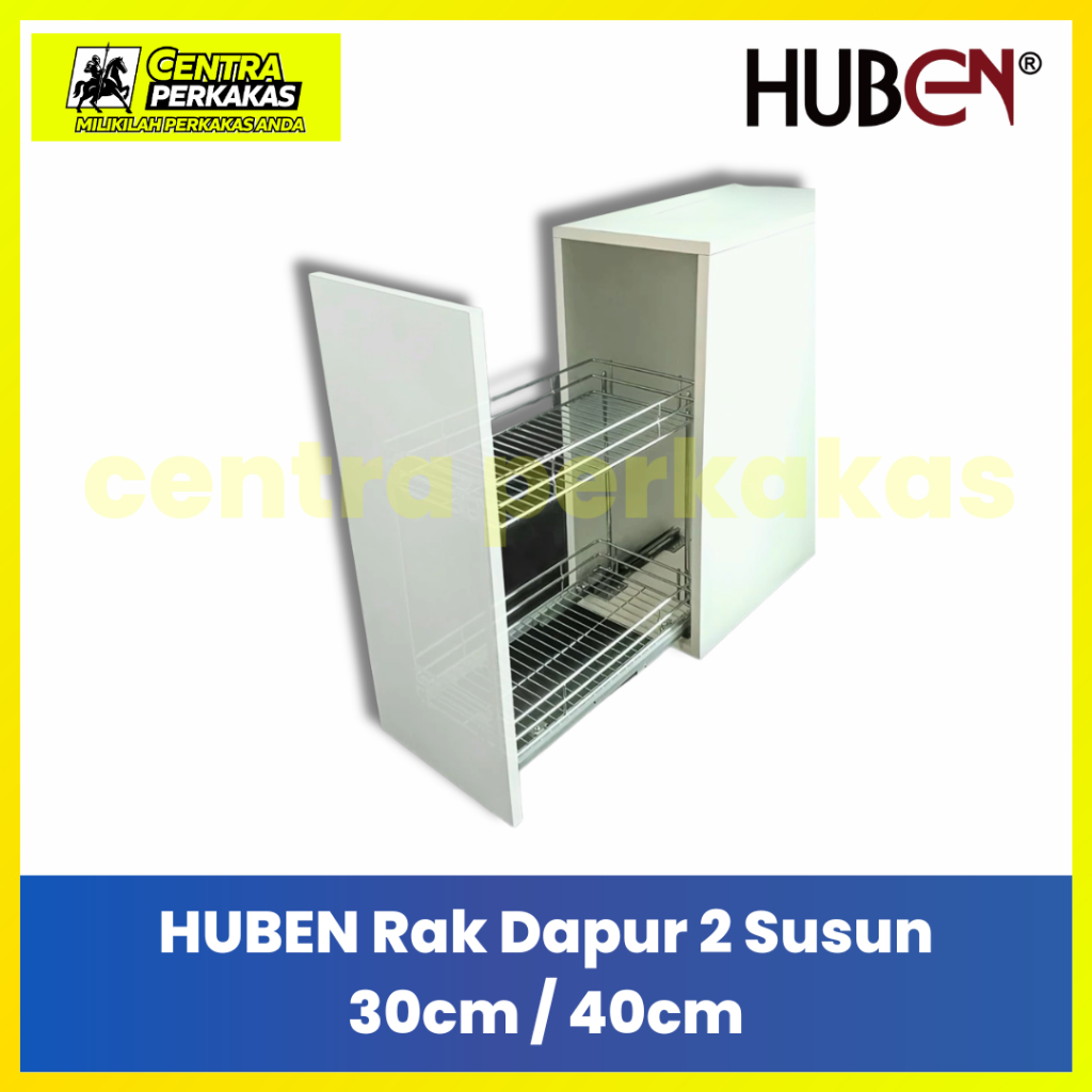 HUBEN Rak Dapur 2 Susun 30cm / 40cm