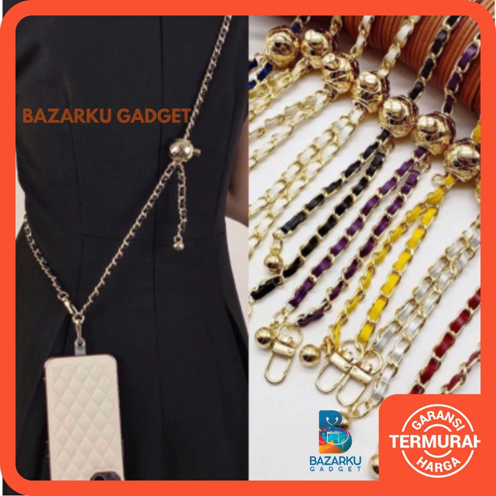 Lanyard Hp Rantai Panjang Tali Gantungan HP Panjang Tali Hp Gantungan Hp Tali Tas