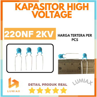 Kapasitor 220PF 2KV 2000V High voltage Ceramic Capacitor 2kv 220pf kapasitor
