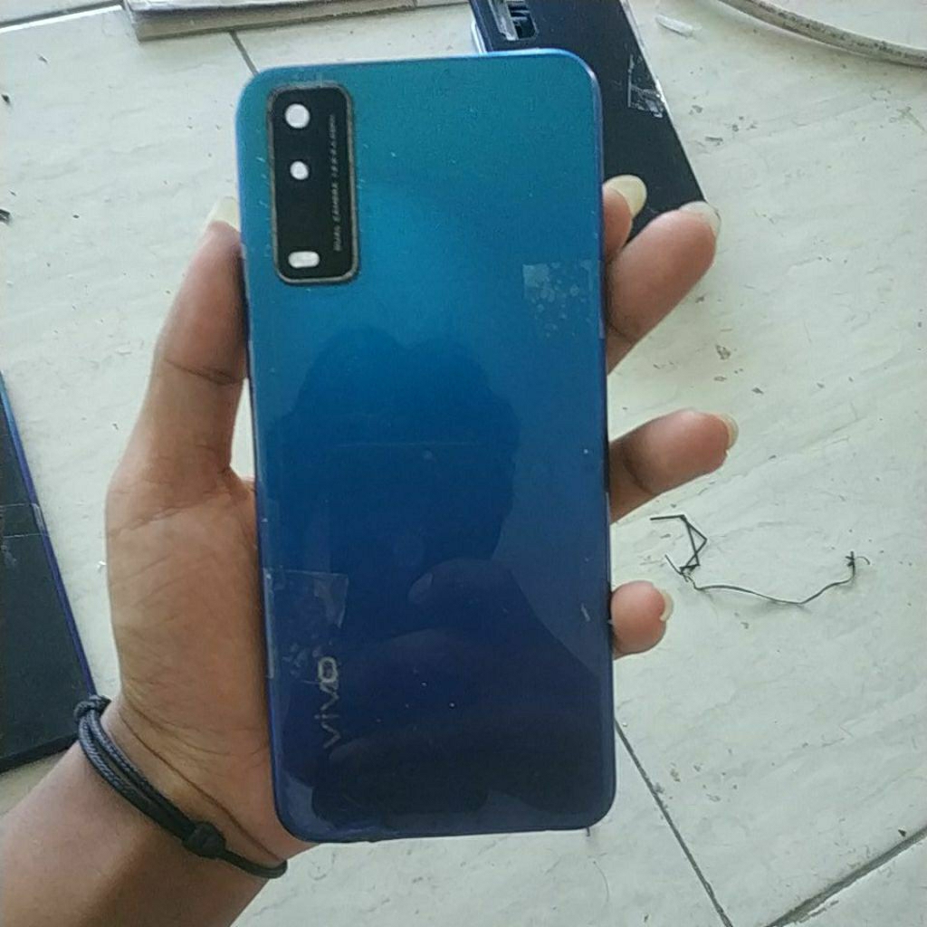 backdoor set bazzel bekas Vivo y12s,ada bekas bakar cek gambar