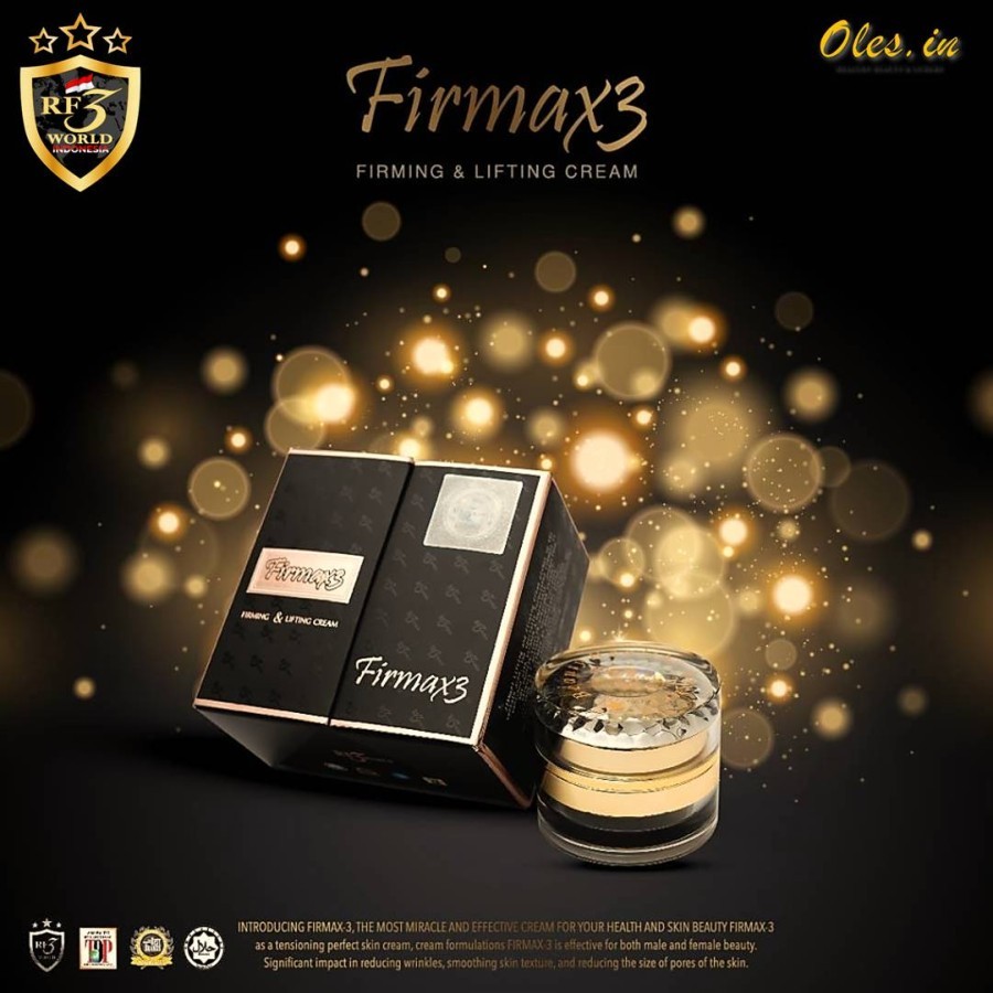 cream asli firmax3 original garansi box HITAM