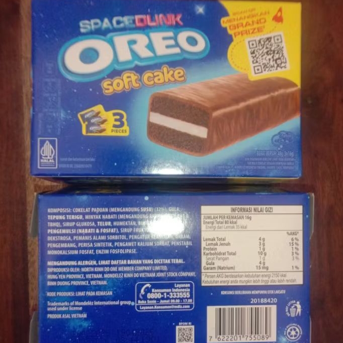 Oreo Soft Cake 48gr, Oreo Soft Cake 192gr