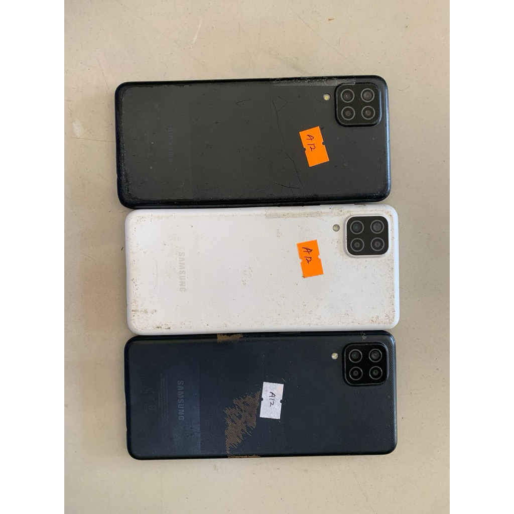 Samsung A12 mesin normal, minus LCD