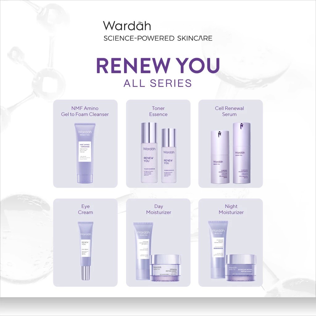 WARDAH RENEW YOU ALL SERIES (SKINCARE)