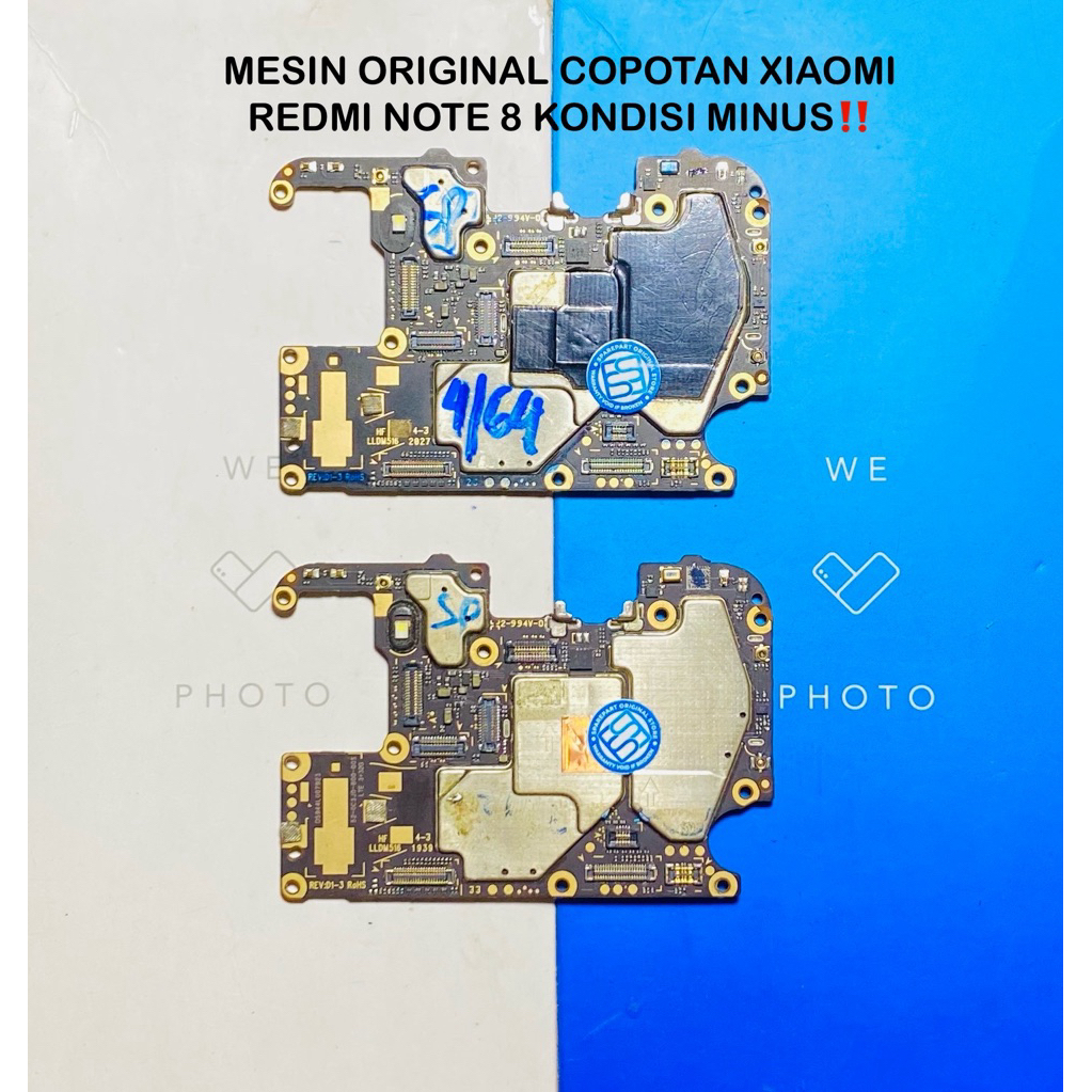 MESIN ORIGINAL COPOTAN XIAOMI REDMI NOTE 8 RAM 3/32GB 4/64GB 6/64GB 6/128GB MINUS
