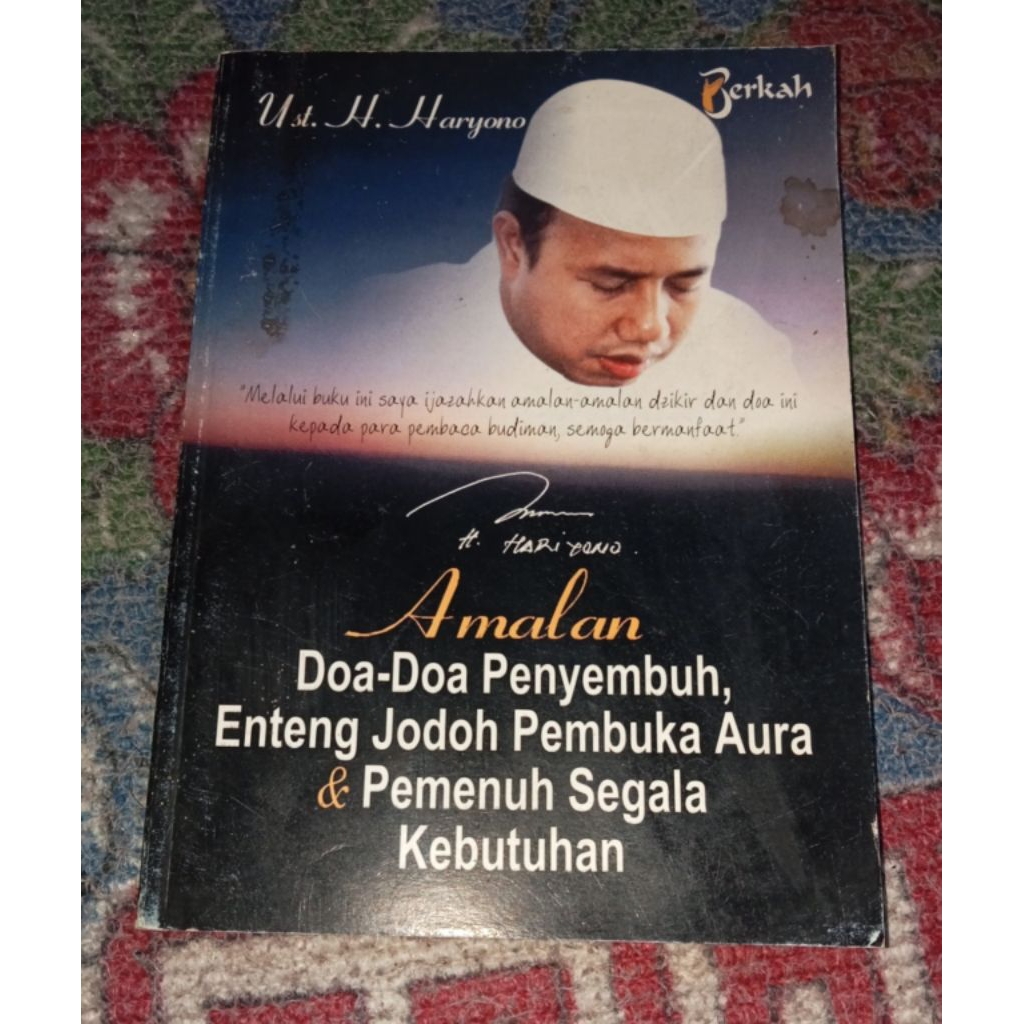 Buku Amalan Doa Doa Penyembuh Enteng Jodoh & Pembuka Aura – Ust H Haryono Original