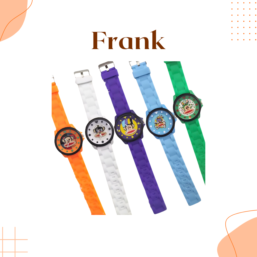 Jam tangan Paul frank rubber