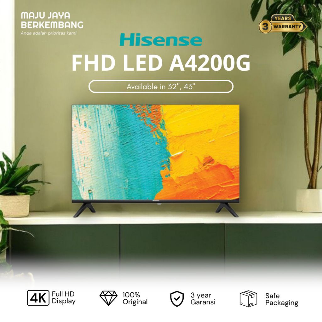 HISENSE 32A4200G 32 inch Hd Android Tv a4200g