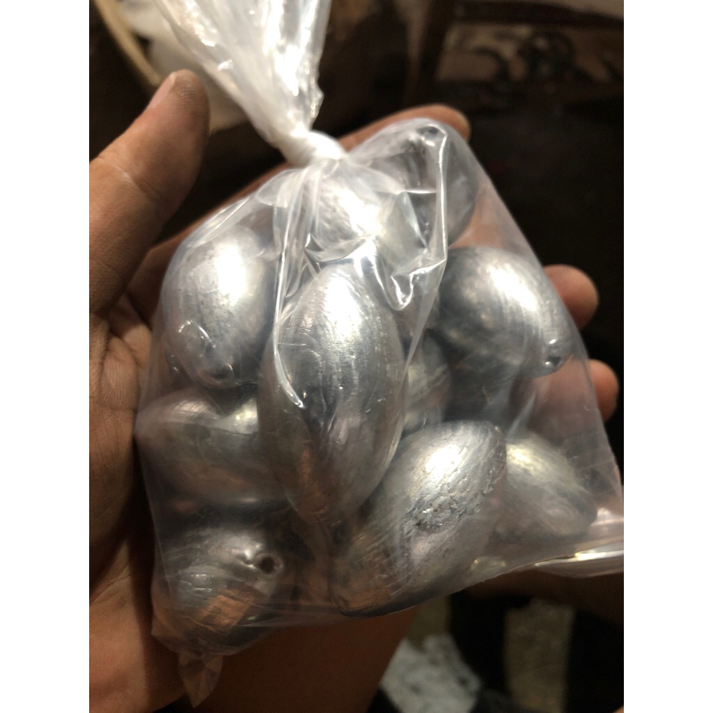 pemberat pancing timbel pancing timah pancing 1,5 ons