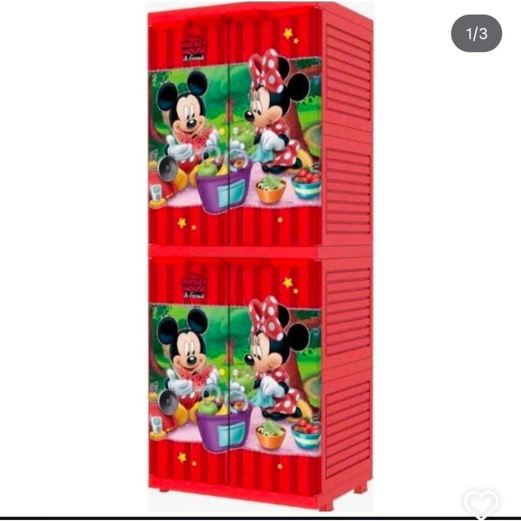 Lemari Plastik naiba 4 susun kode 9094