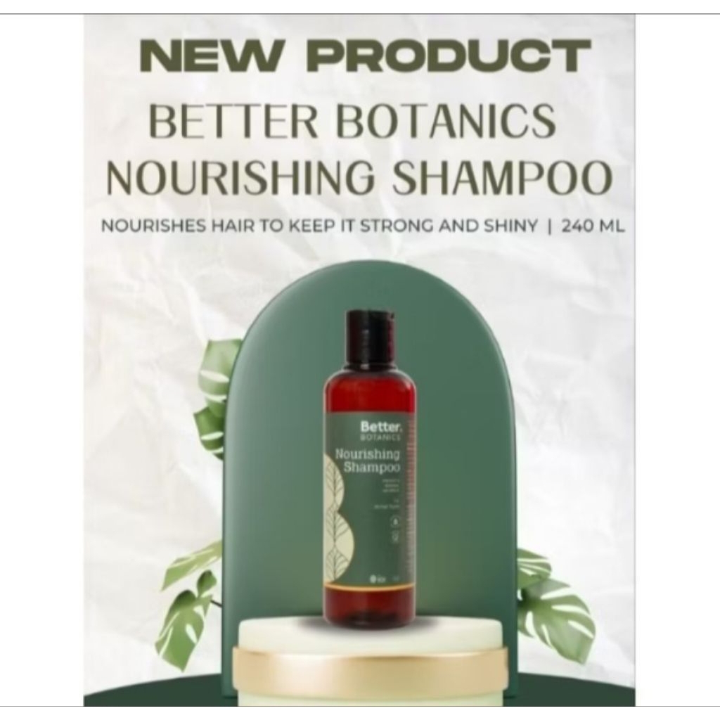 shampoo bee botanics/ shampoo better botanics ori 2027