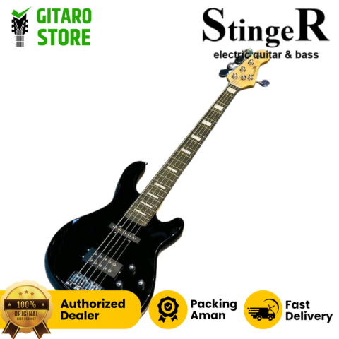 Guitar Bass Stinger SJB750 Jazz Bass Gitar Stinger Bass SJB 750 5String