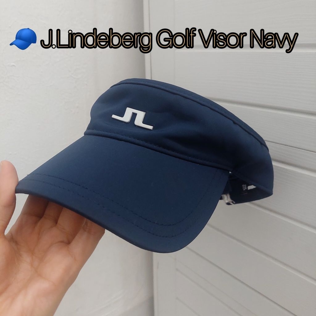 Topi J.Lindeberg Golf Visor Navy – Preloved Original