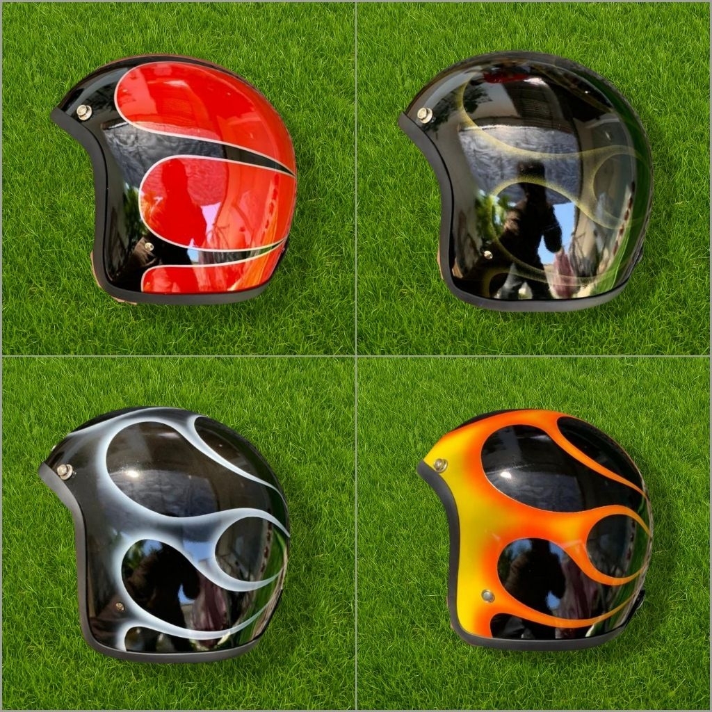 Helm slimhead motif Airbrush