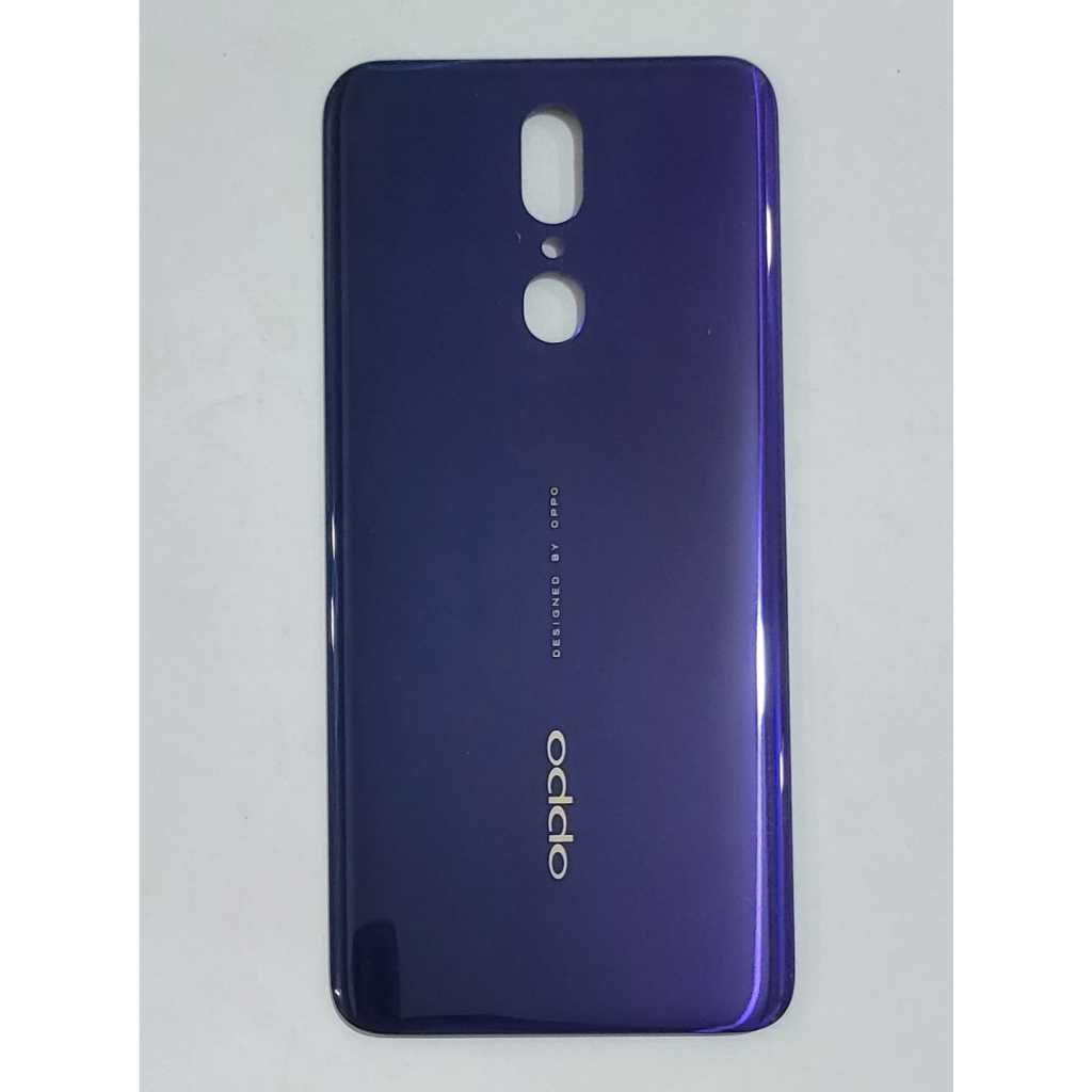 CASING PENUTUP BELAKANG/BACK DOOR/BACK COVER OPPO F11 FLUORITE PURPLE(UNGU)