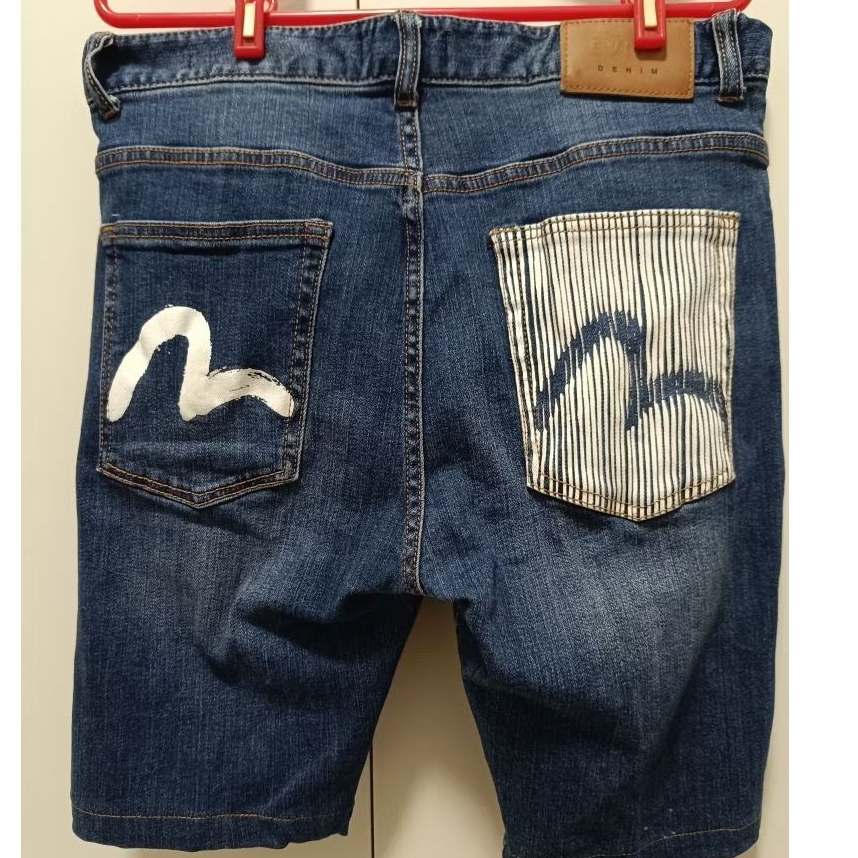 CELANA EVISU BRANDED PL - CELANA JEANS PENDEK - EVISU PL
