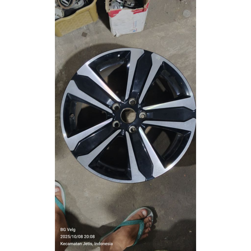 velg original crv prestige turbo ring 18 pcd 114x5