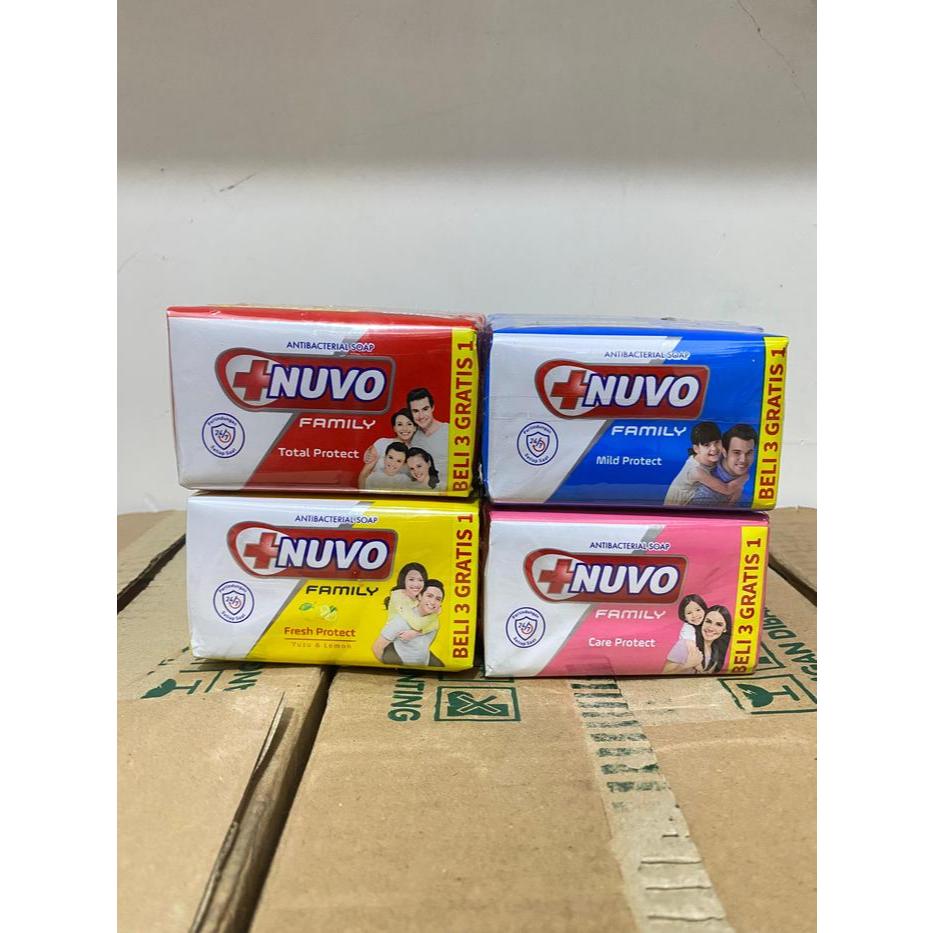 Nuvo Batang 100gr Beli 3 gratis 1 Banded / Sabun Mandi Batang