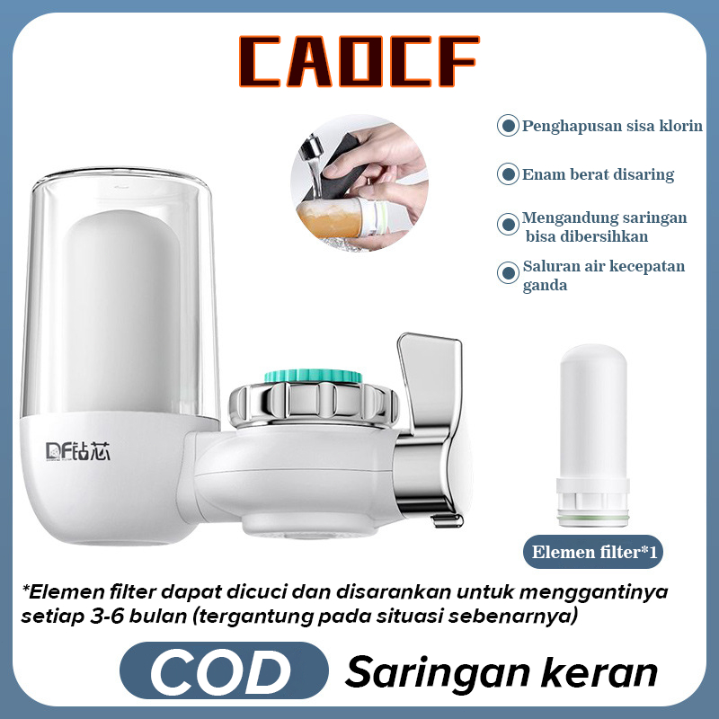 【Ready Stock】Saringan Air/Water Purifier/Penyaring Air Kran/Air Filter/Pemurni Air Kran Water Filter