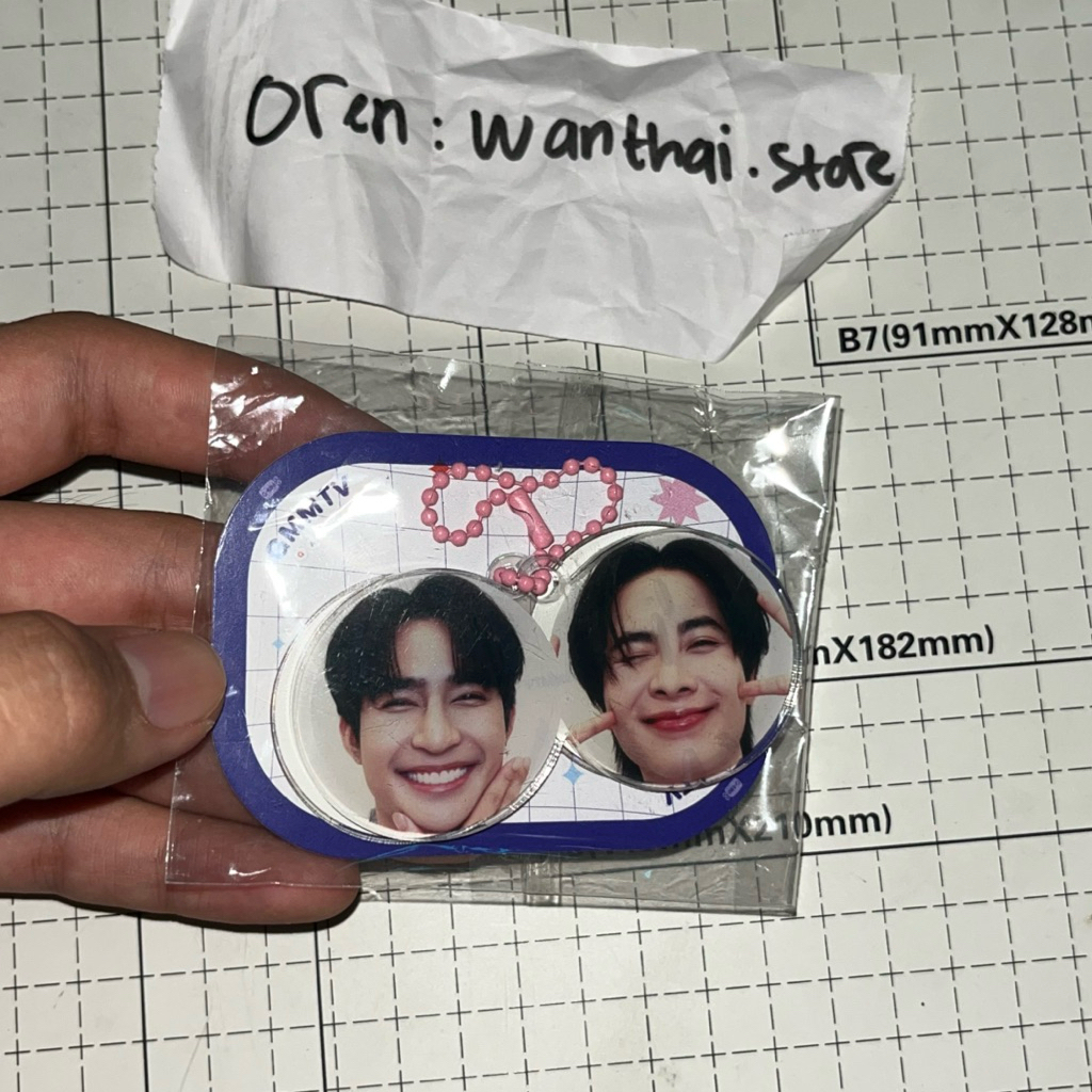 gasha keychain earthmix Official GMMTV | Ready INA | Merch Official GMMTV