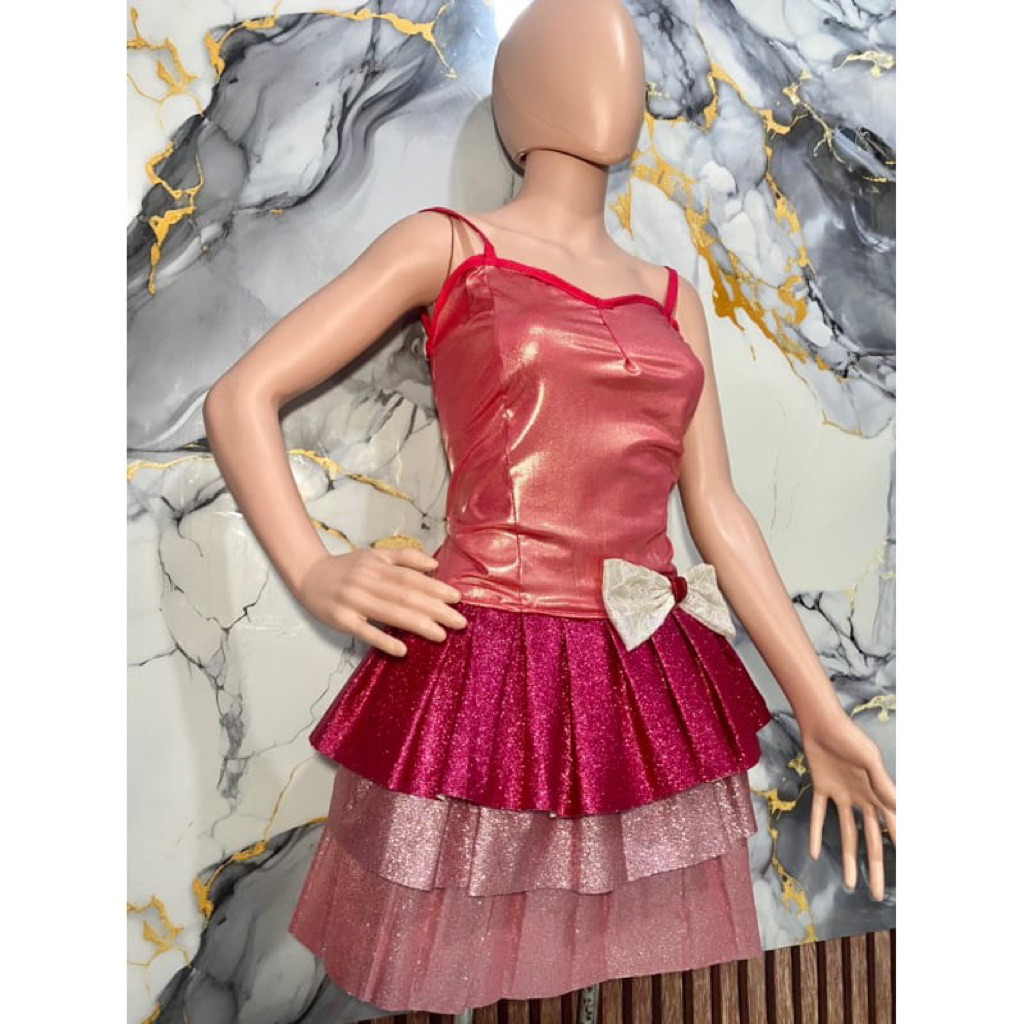 kostum dress barbie halloween fairytale cosplay