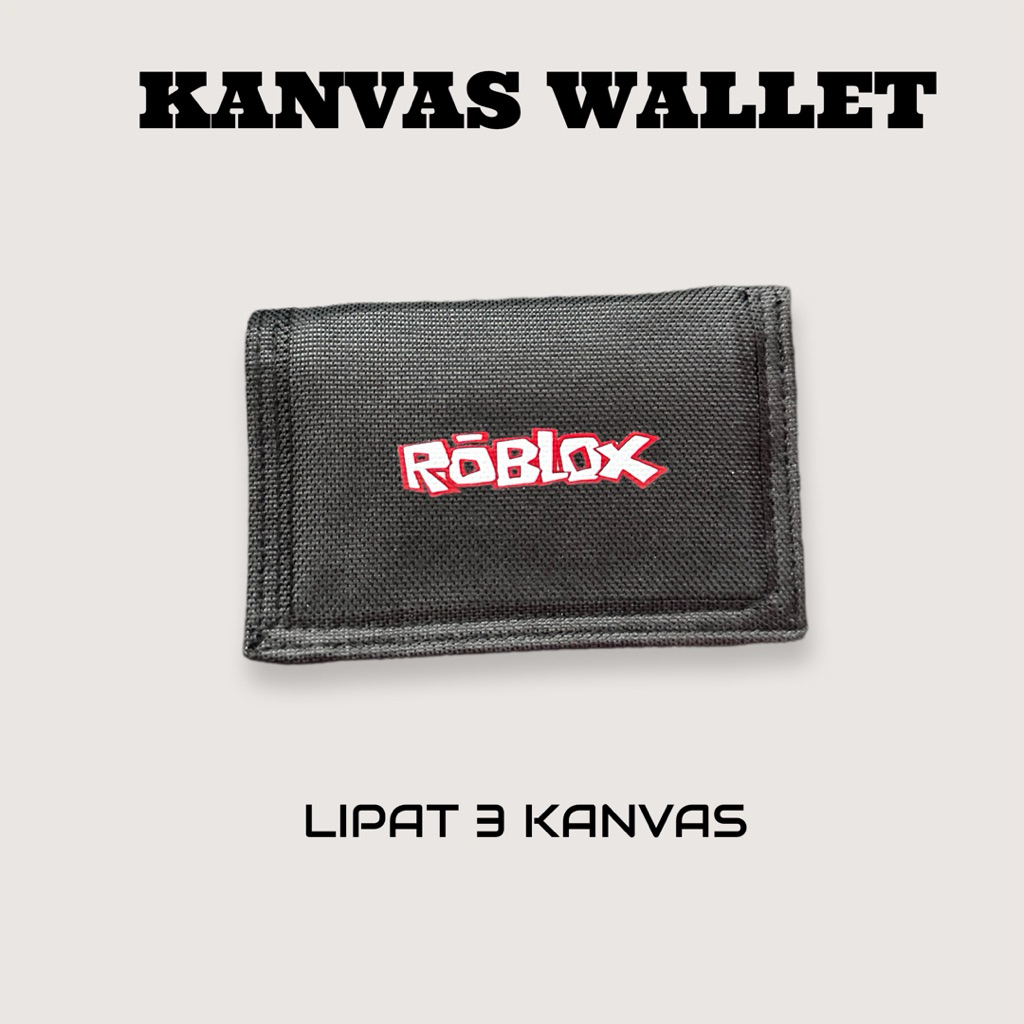 DOMPET PRIA LIPAT 3 ROBLOXXX KAIN DOMPET PRIA LIPAT KANVAS DOMPET LAKI LAKI LIPAT 3 SELETING DALAM O